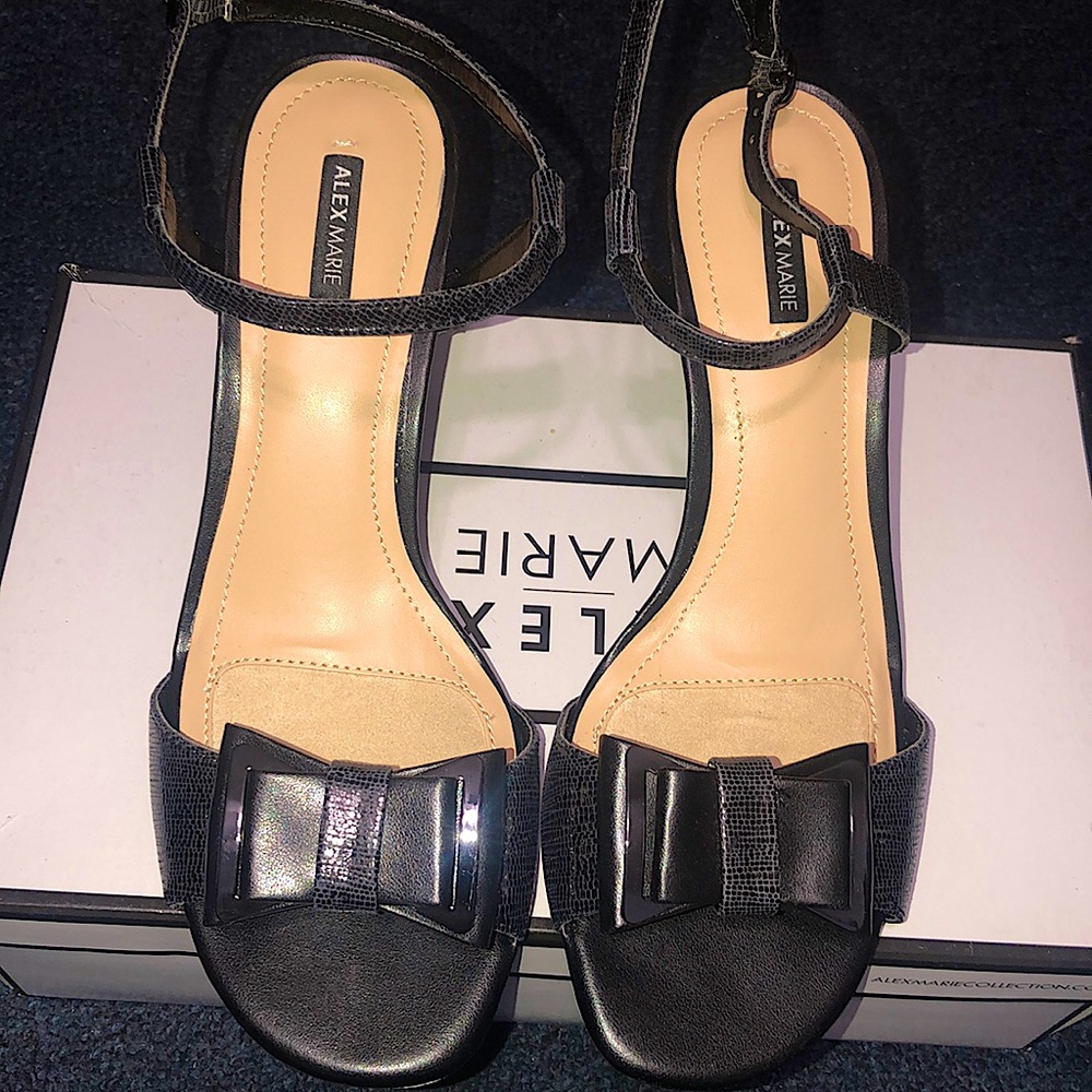 Dark purple Alex Marie heels. Never worn